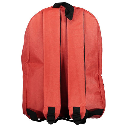 Noorwegen 1963 Rode Polyester Heren Rugzak