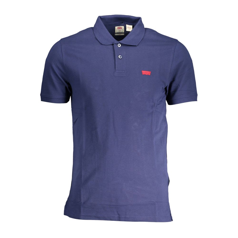 Polo homme en coton bleu Levi's