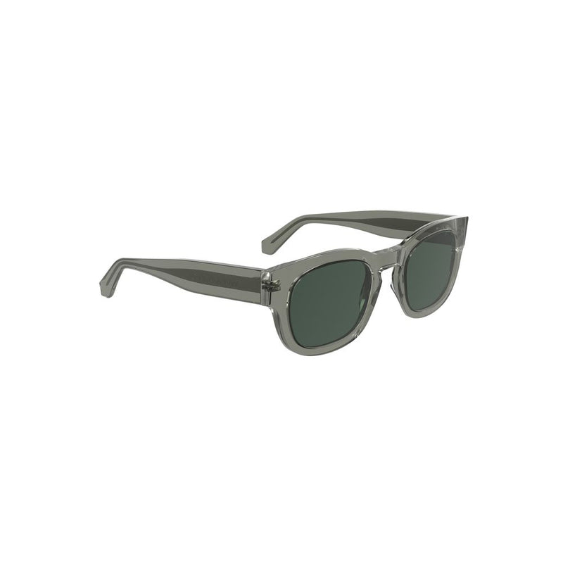 Lunettes de soleil pour femmes en acétate gris Calvin Klein