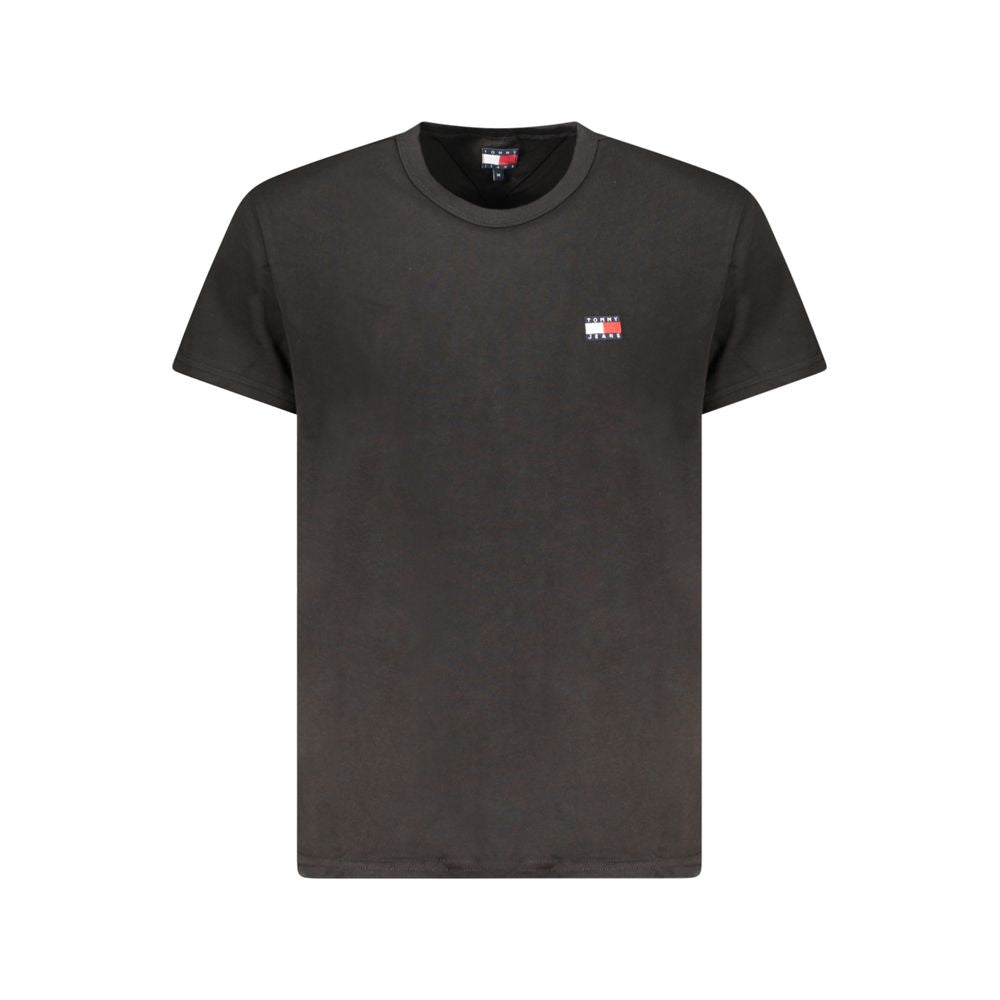 T-shirt homme en coton noir Tommy Hilfiger