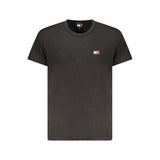 T-shirt homme en coton noir Tommy Hilfiger
