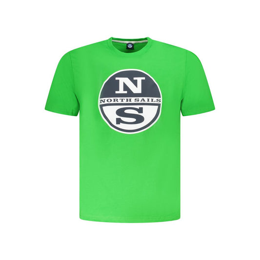 North Sails Groen Katoenen Heren T-Shirt