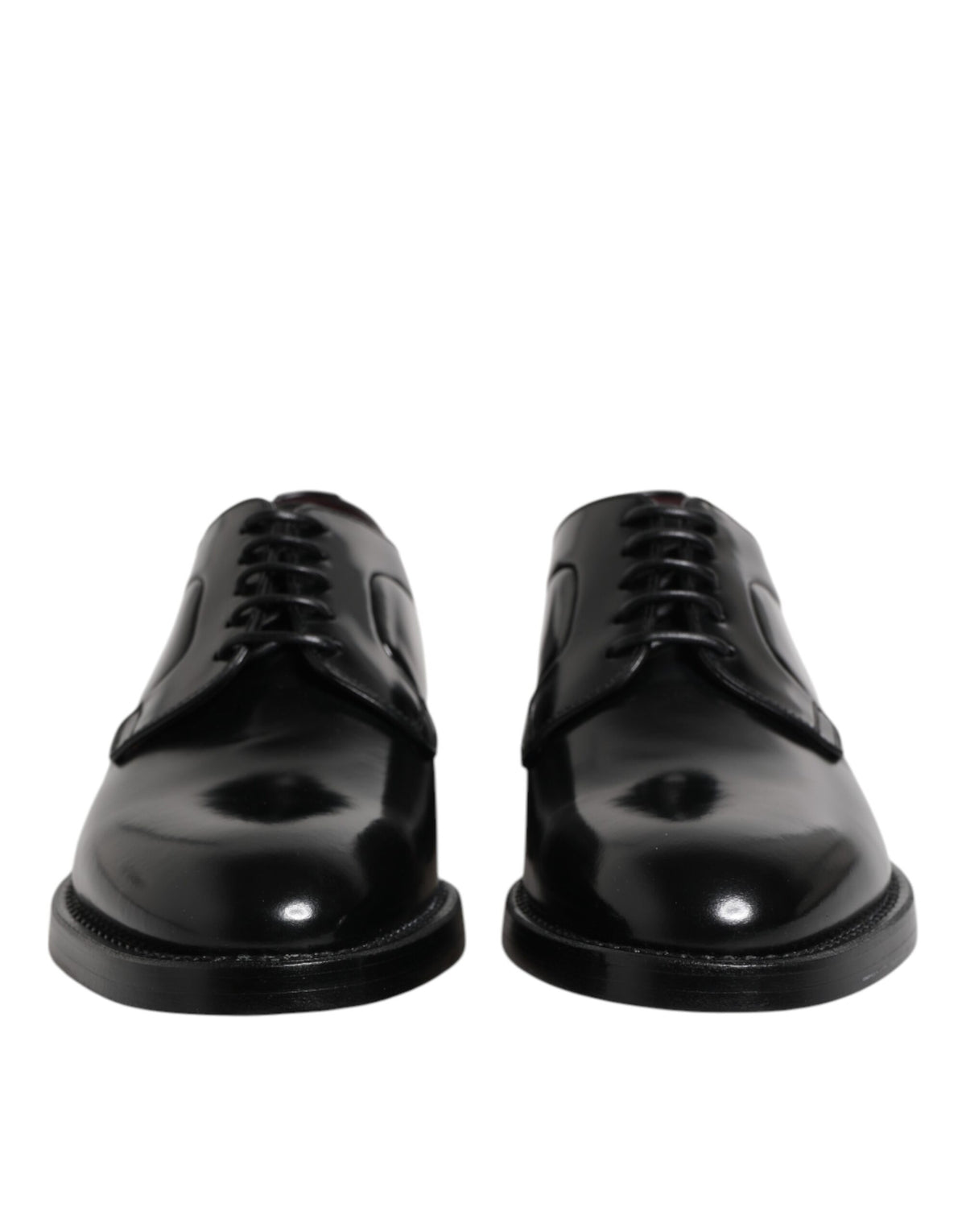 Dolce & Gabbana Chaussures Derby Noir en Cuir