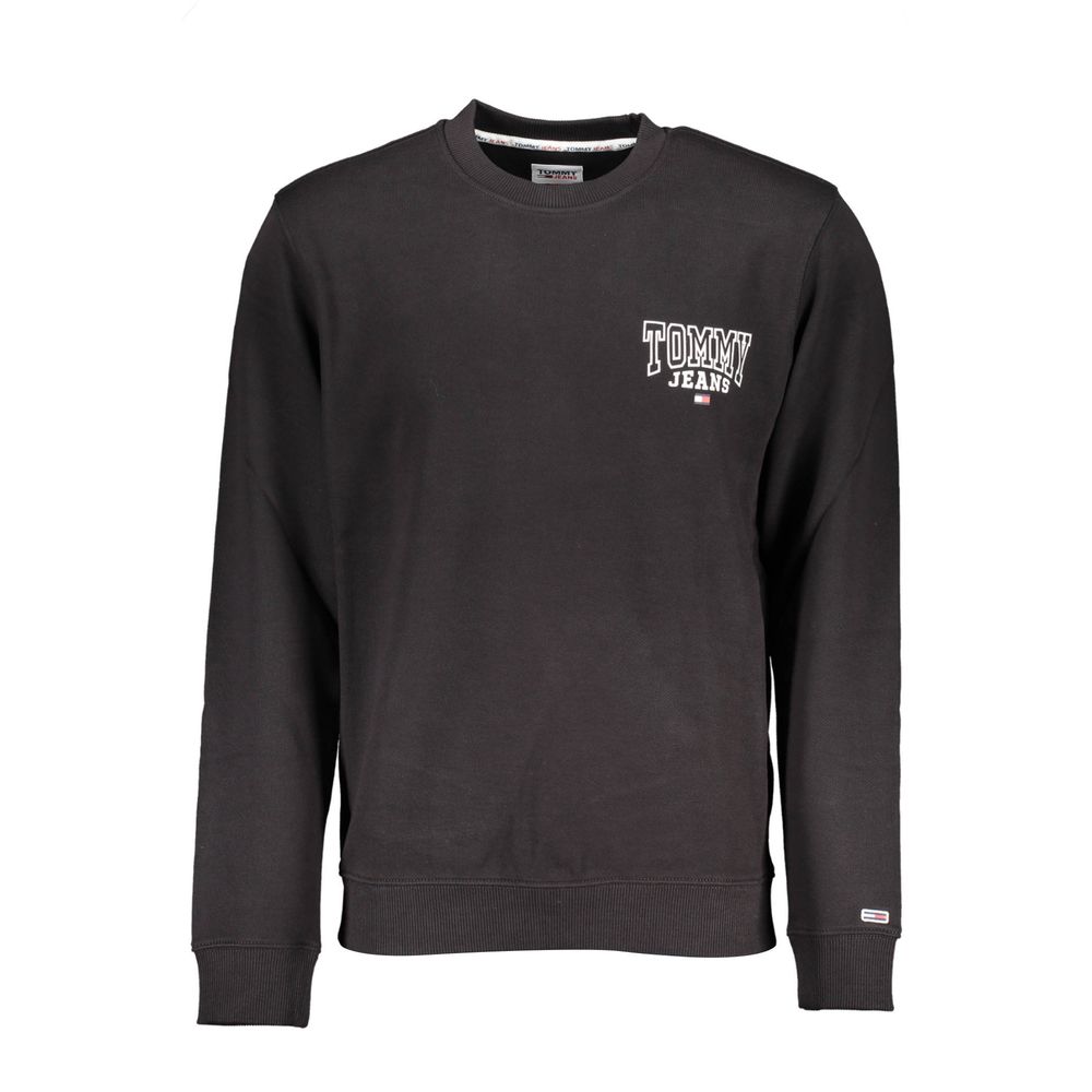 Pull en coton noir pour homme Tommy Hilfiger