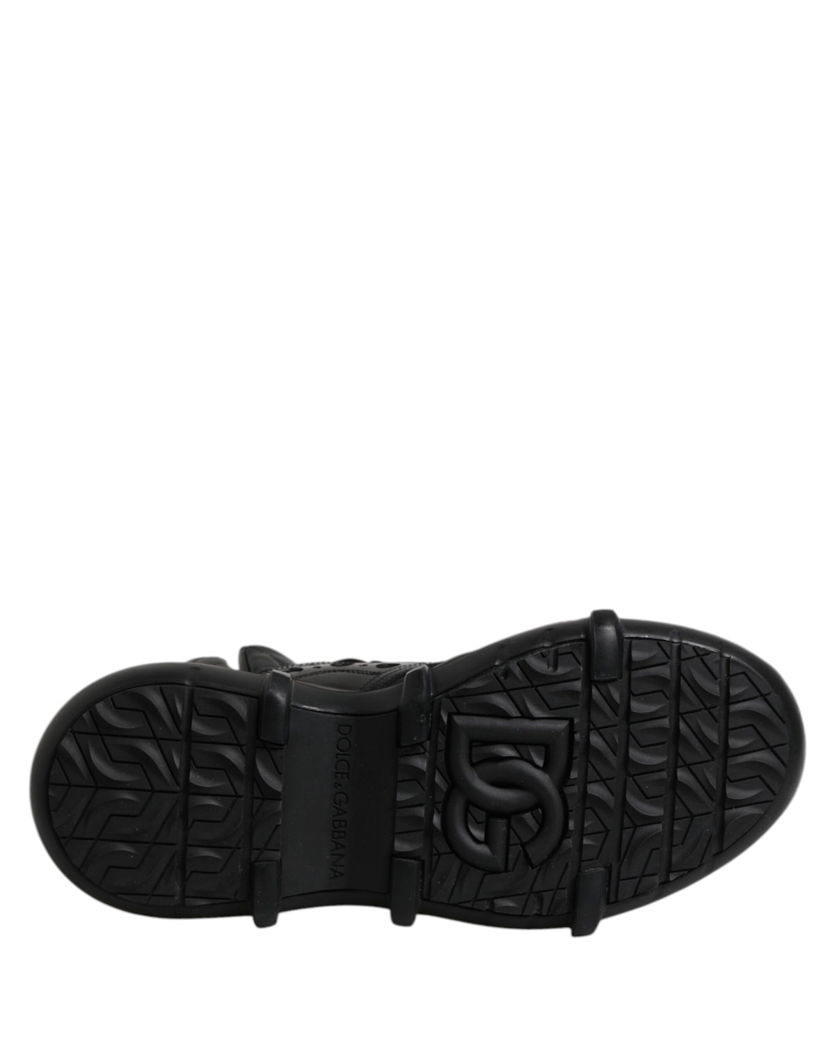 Dolce & Gabbana Black Leather Casual Mens Ankle Boots