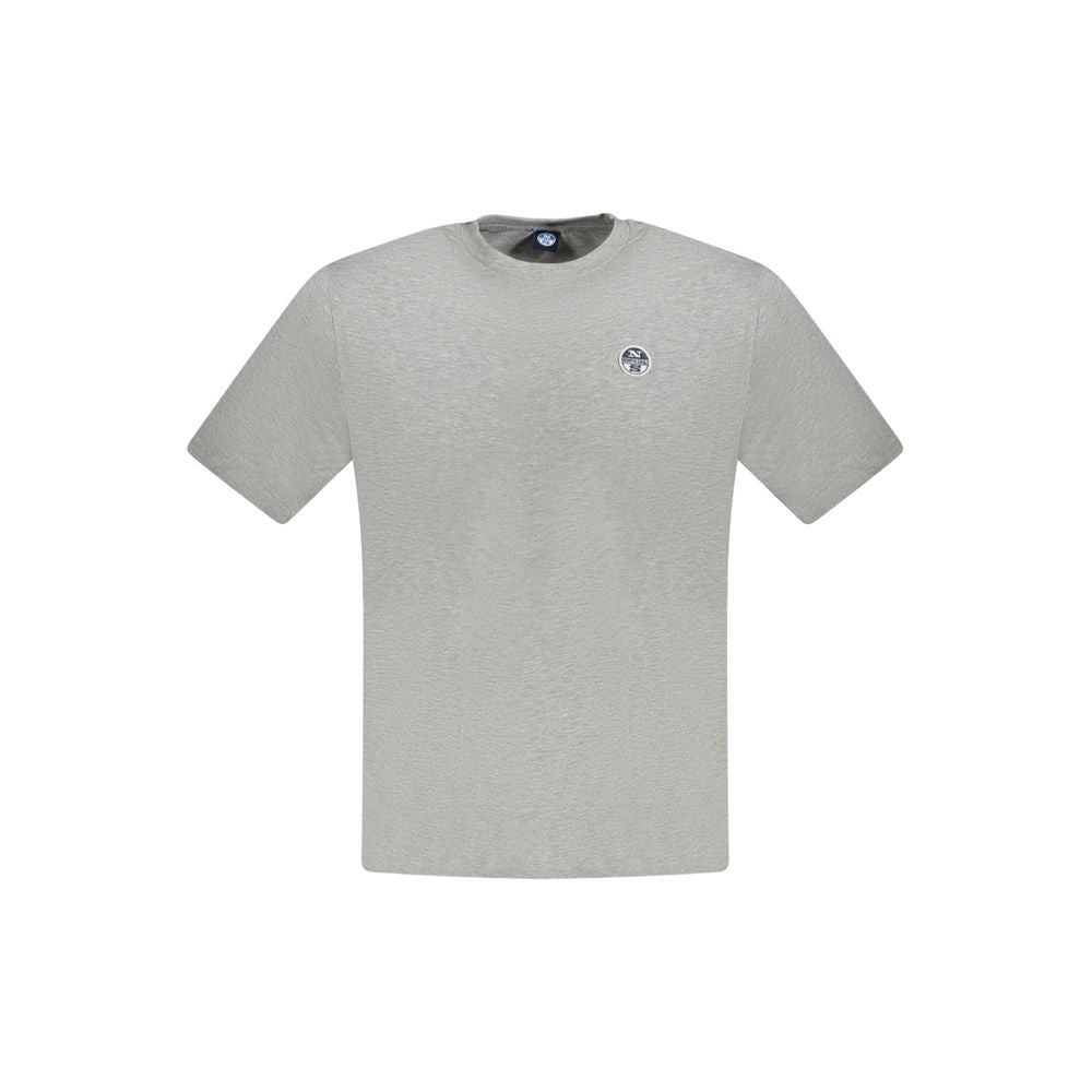 T-shirt homme en coton marron North Sails