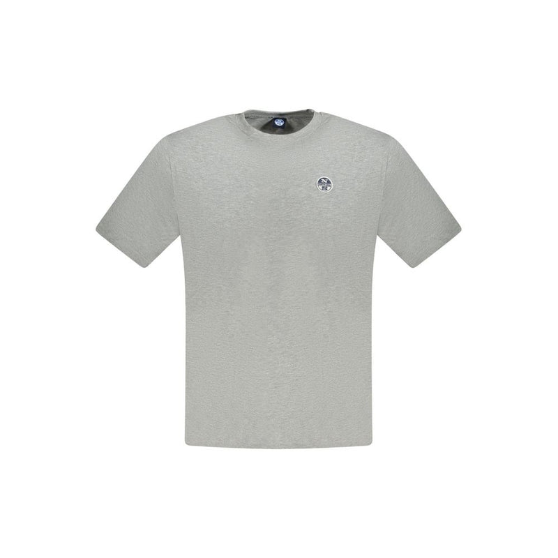 T-shirt homme en coton marron North Sails