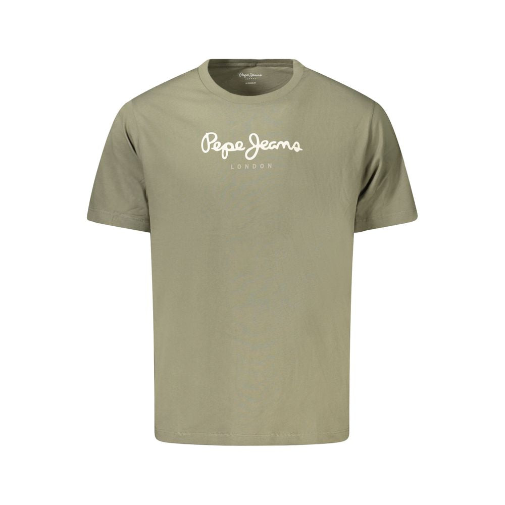 Pepe Jeans Groen Katoenen Heren T-Shirt