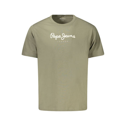 Pepe Jeans Groen Katoenen Heren T-Shirt