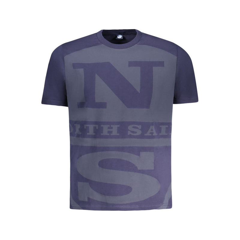 North Sails Blauw Katoenen Heren T-Shirt