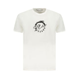 T-shirt homme en coton blanc Trussardi