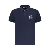 Polo homme en coton bleu de Trussardi