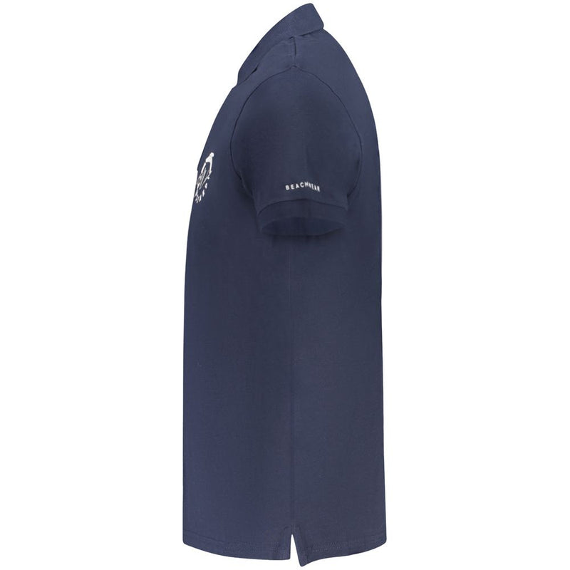 Polo homme en coton bleu de Trussardi