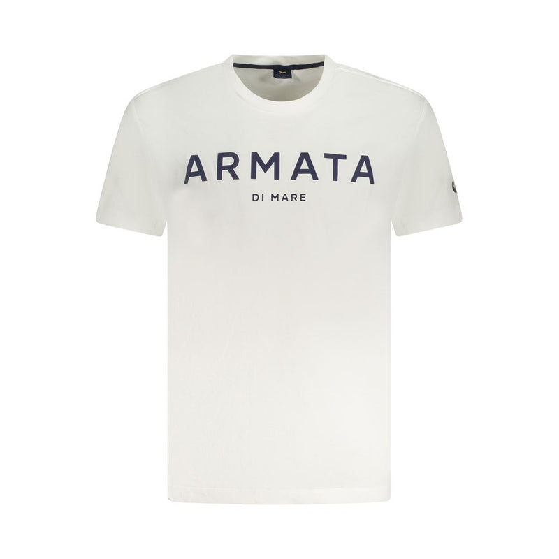 Armata Di Mare wit katoenen heren T-shirt