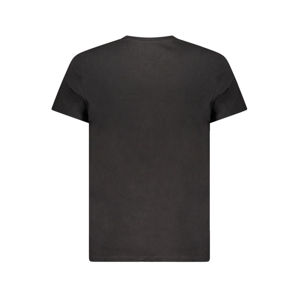 T-shirt homme en coton noir Tommy Hilfiger