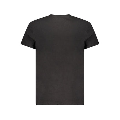 T-shirt homme en coton noir Tommy Hilfiger