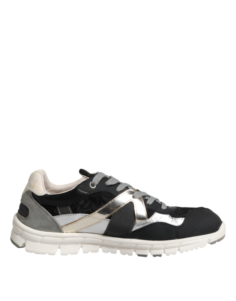 Dolce & Gabbana Multicolor Suede Low Top Sneakers for Men