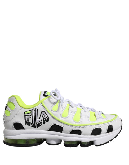 MSGM Multicolor Low Top Trainers Lace Up Sneakers Shoes