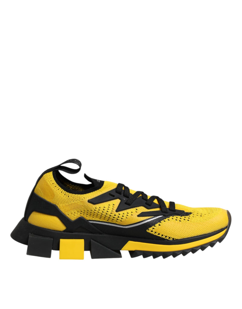 Dolce & Gabbana Yellow SORRENTO Sport Stretch Sneakers