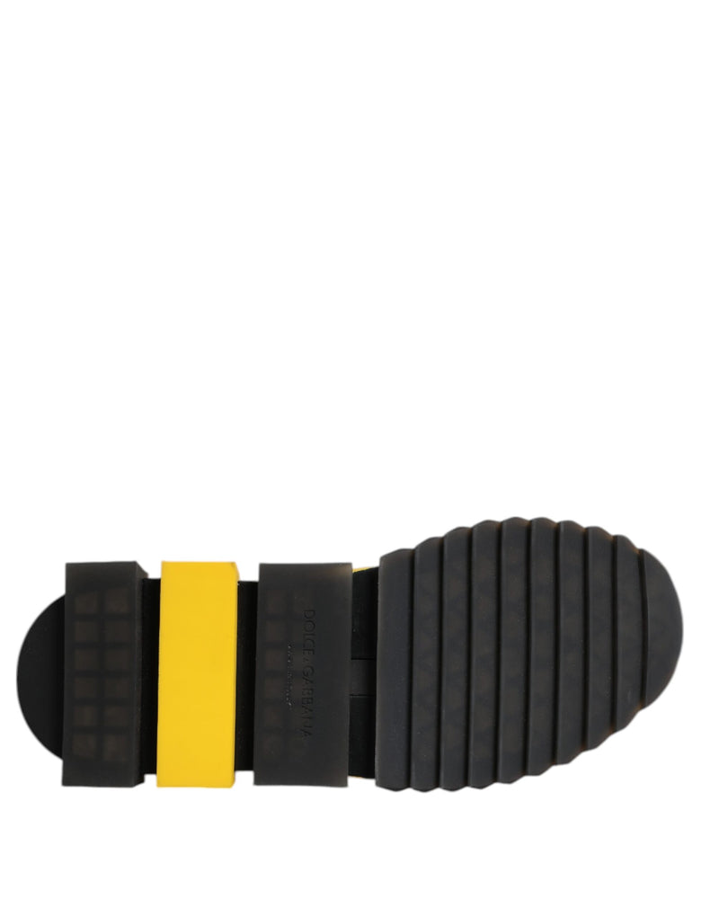 Dolce & Gabbana Yellow SORRENTO Sport Stretch Sneakers