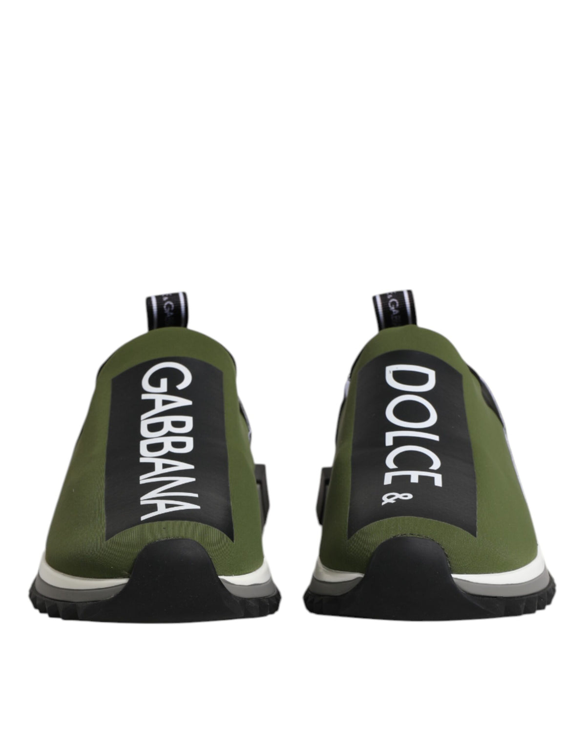 Dolce & Gabbana Sorrento Sneakers Vert et Noir