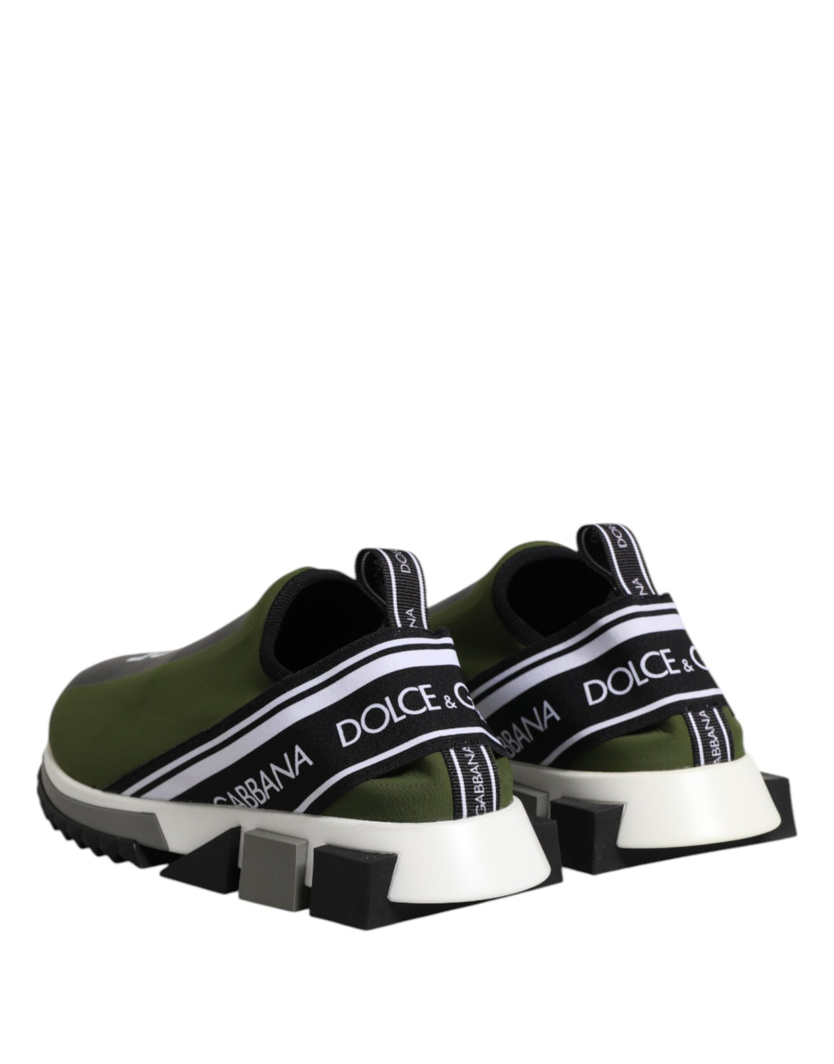 Dolce & Gabbana Sorrento Sneakers Vert et Noir
