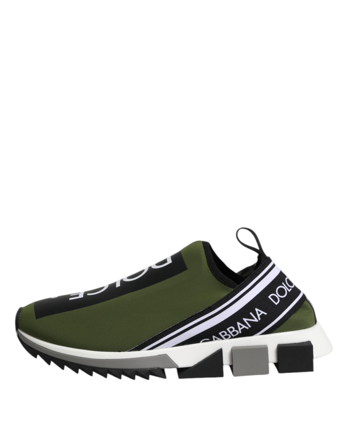 Dolce & Gabbana Sorrento Sneakers Vert et Noir