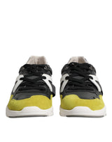 Dolce & Gabbana Multicolor Lace Up Low Top Sneakers for Men