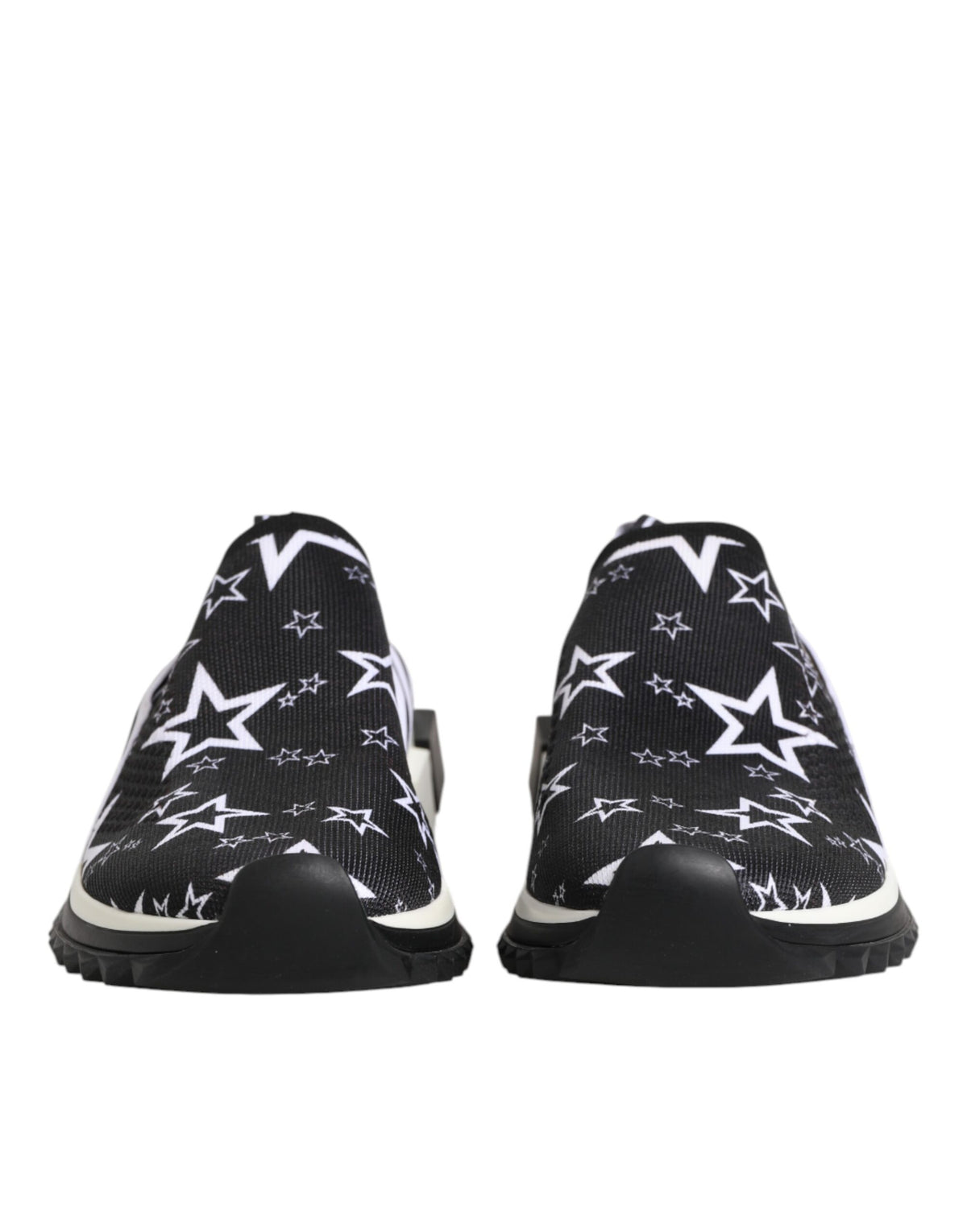 Dolce & Gabbana Sorrento Black White Low Top Sneakers