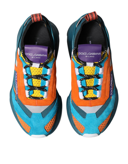 Dolce & Gabbana Multicolor Low Top Daymaster Sneakers Shoes
