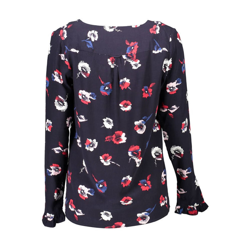 Gant Blue Viscose Women Sweater - Élégant et Confortable