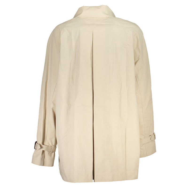 Tommy Hilfiger Beige Cotton Trench Coat for Women