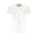 T-shirt en coton blanc Trussardi