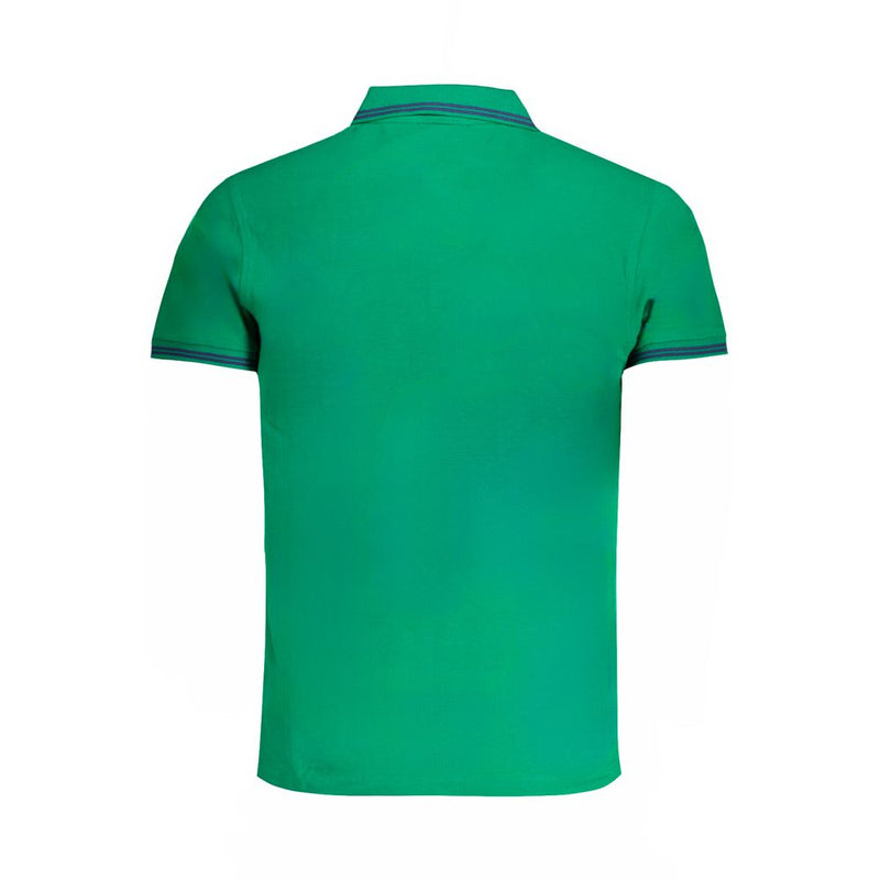 Polo en coton vert Cavalli Class