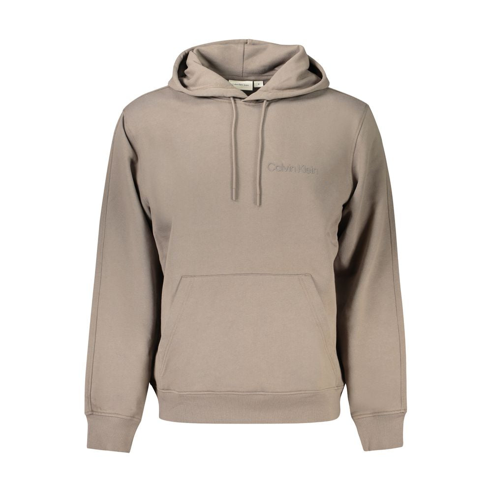 Pull en coton brun pour homme Calvin Klein