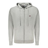 Gilet cardigan homme gris en polyamide, Norvège 1963