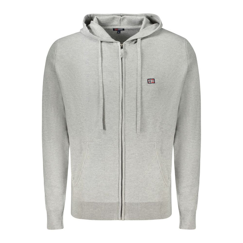 Gilet cardigan homme gris en polyamide, Norvège 1963