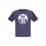 T-shirt en coton bleu pour homme de la marque North Sails
