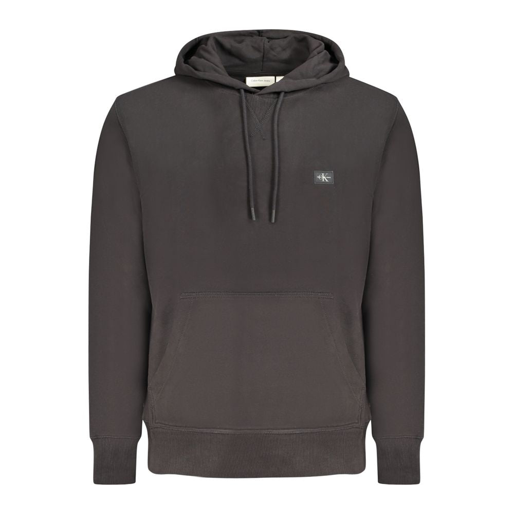Pull en coton noir pour homme Calvin Klein
