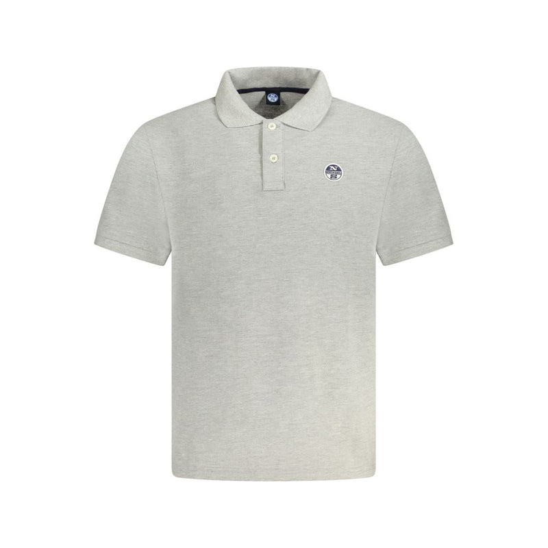 North Sails Polo Shirt voor Heren, Bruin Katoen