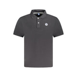 Polo homme en coton noir North Sails