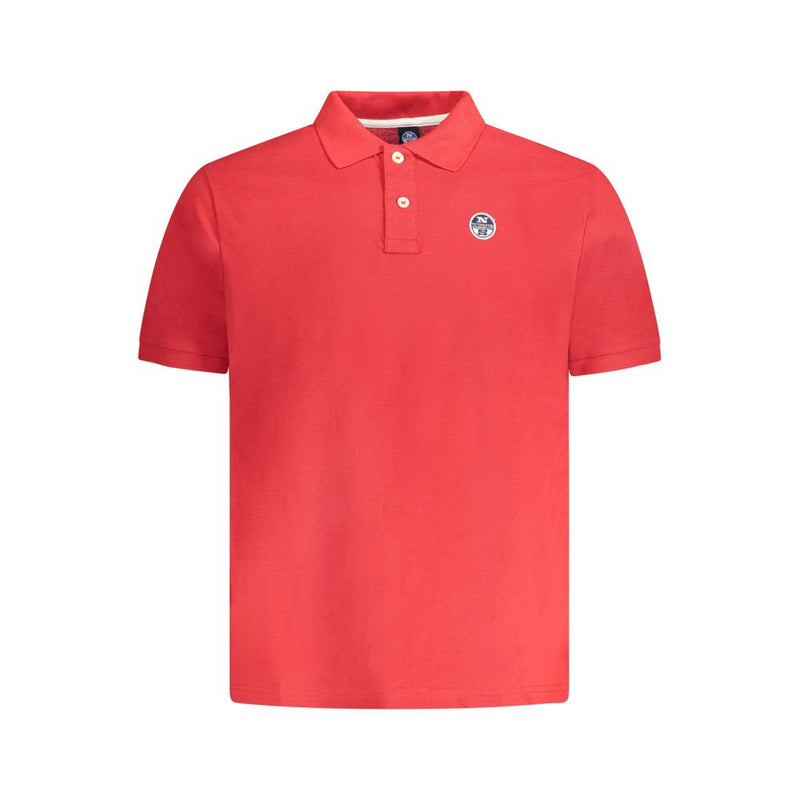 Polo homme en coton rouge North Sails
