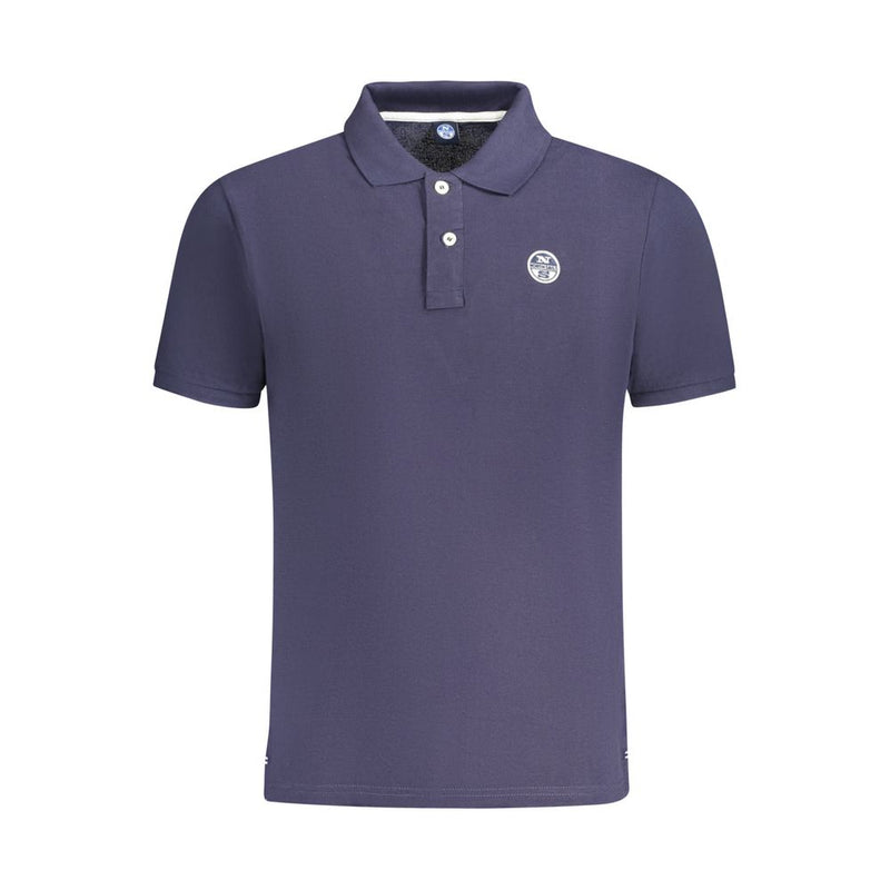 Polo homme en coton bleu North Sails