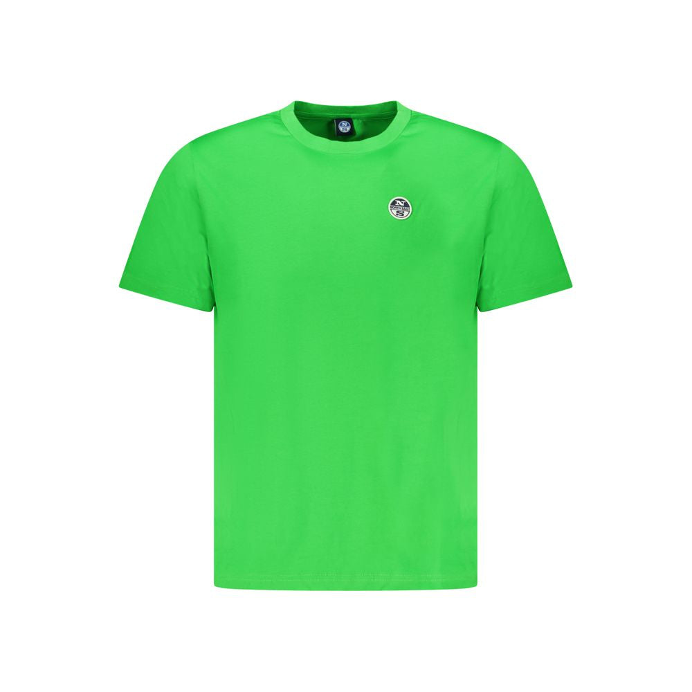 T-shirt homme en coton vert North Sails