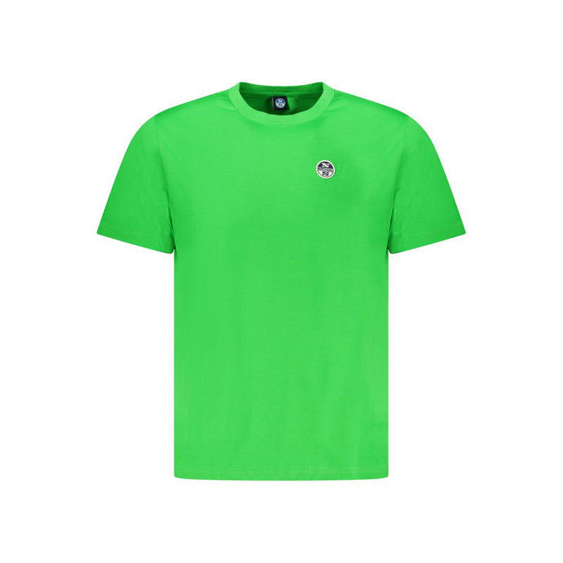 T-shirt homme en coton vert North Sails