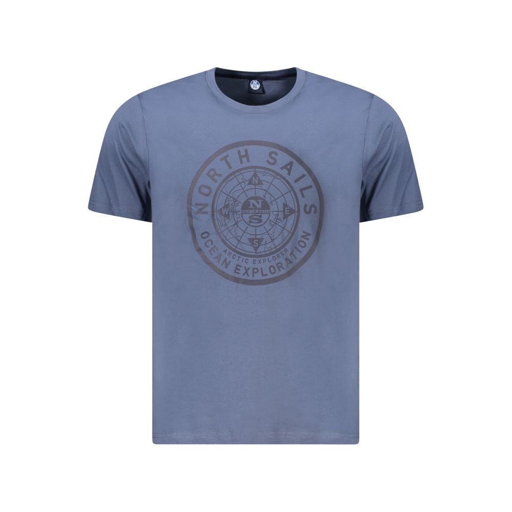 T-shirt en coton bleu pour homme de la marque North Sails
