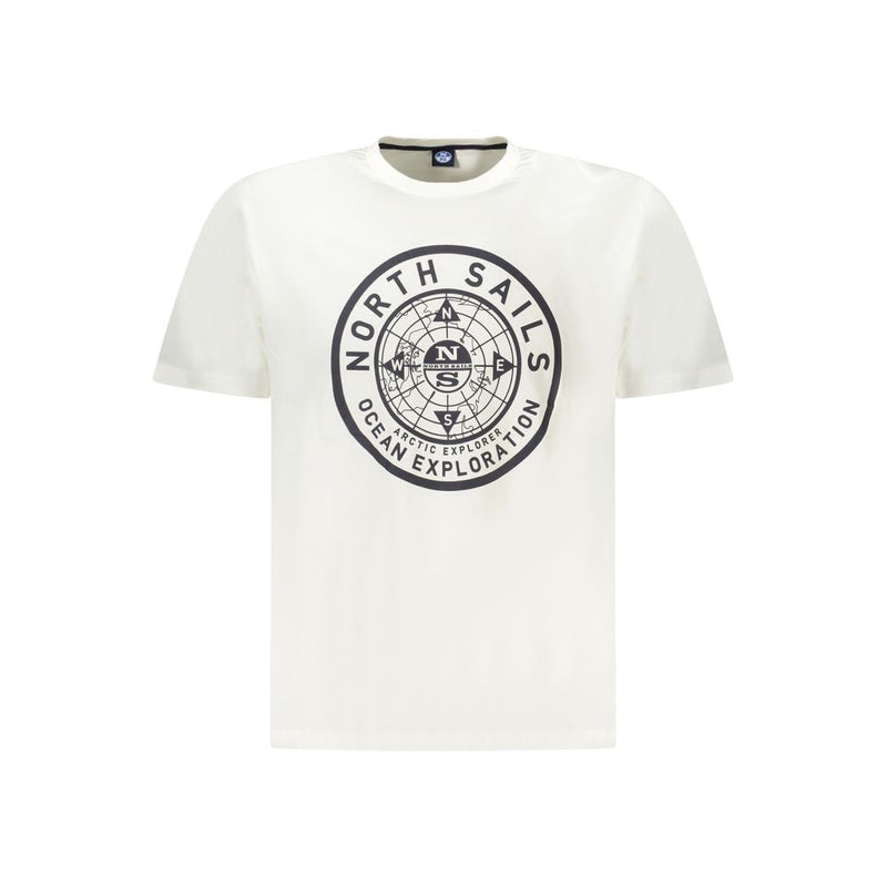 T-shirt homme en coton blanc North Sails