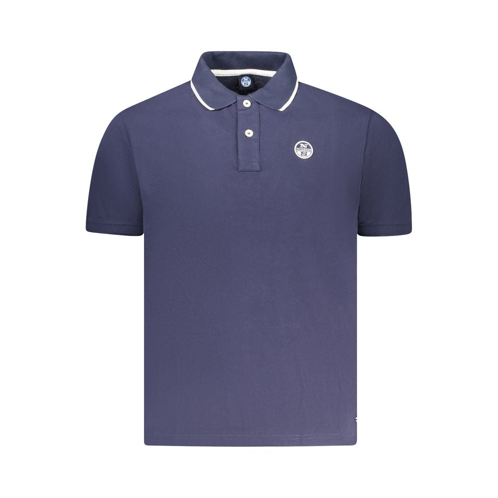 Polo homme en coton bleu North Sails