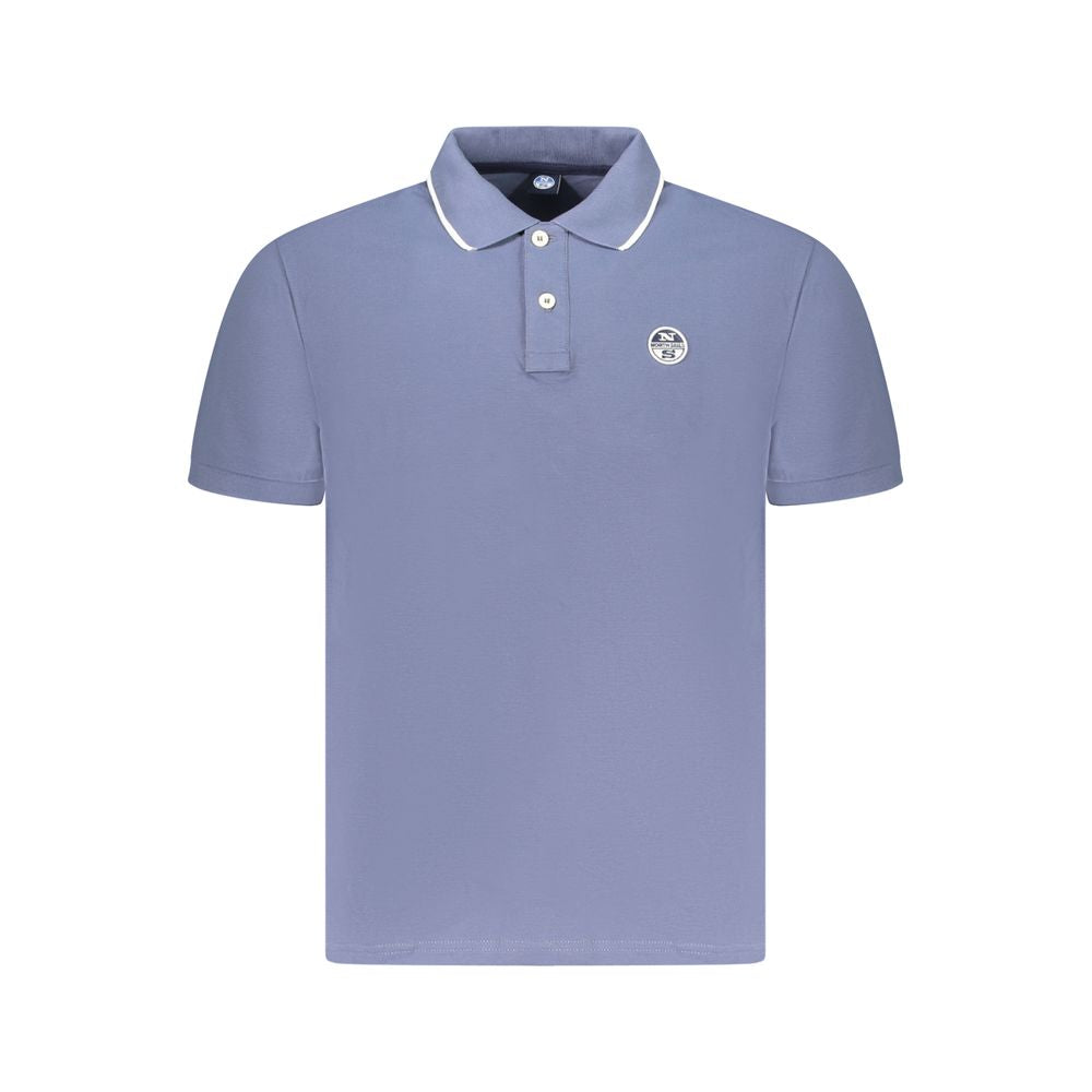 Polo homme en coton bleu North Sails