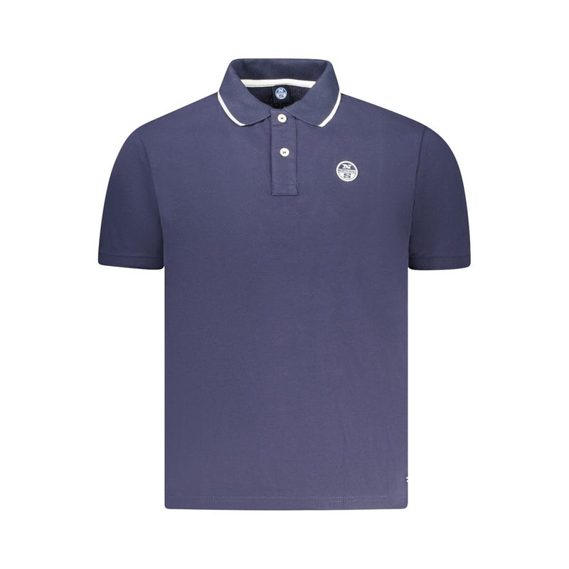 Polo homme en coton bleu North Sails